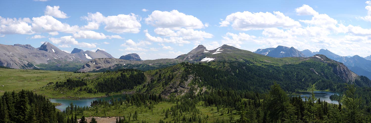 Rock Isle Lake and Larix Lake