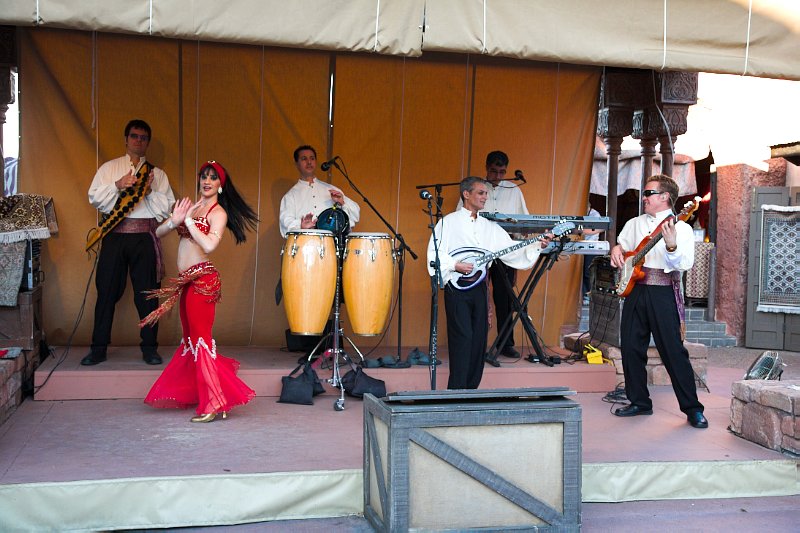 Moroccan performers, Epcot, Disney World