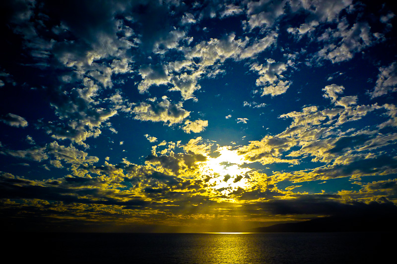 A sunset good bye to Lahaina