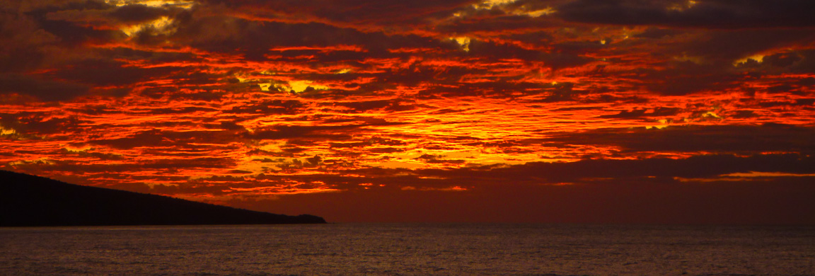 Maui sunset, Hawaii