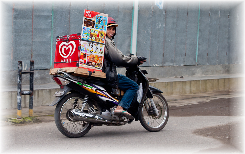 ice cream motorbike