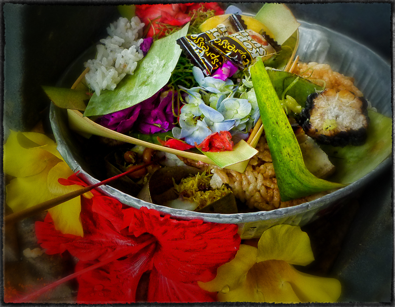 Balinese offering