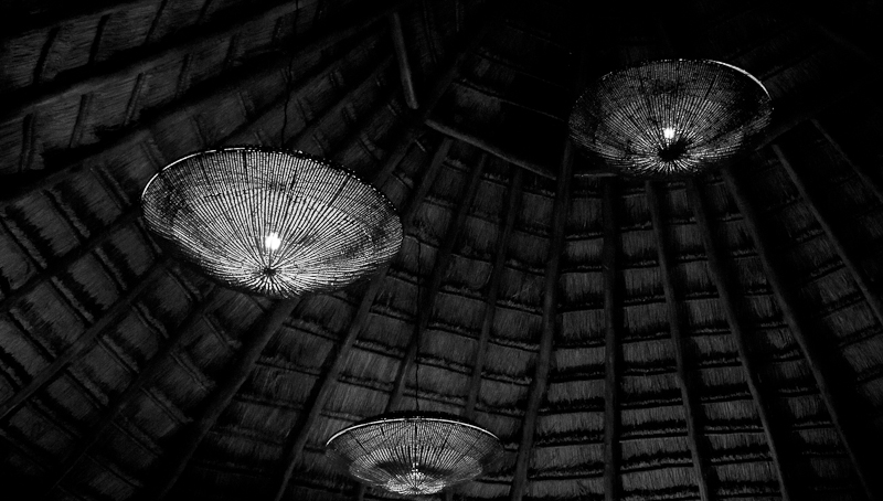 Three lamps