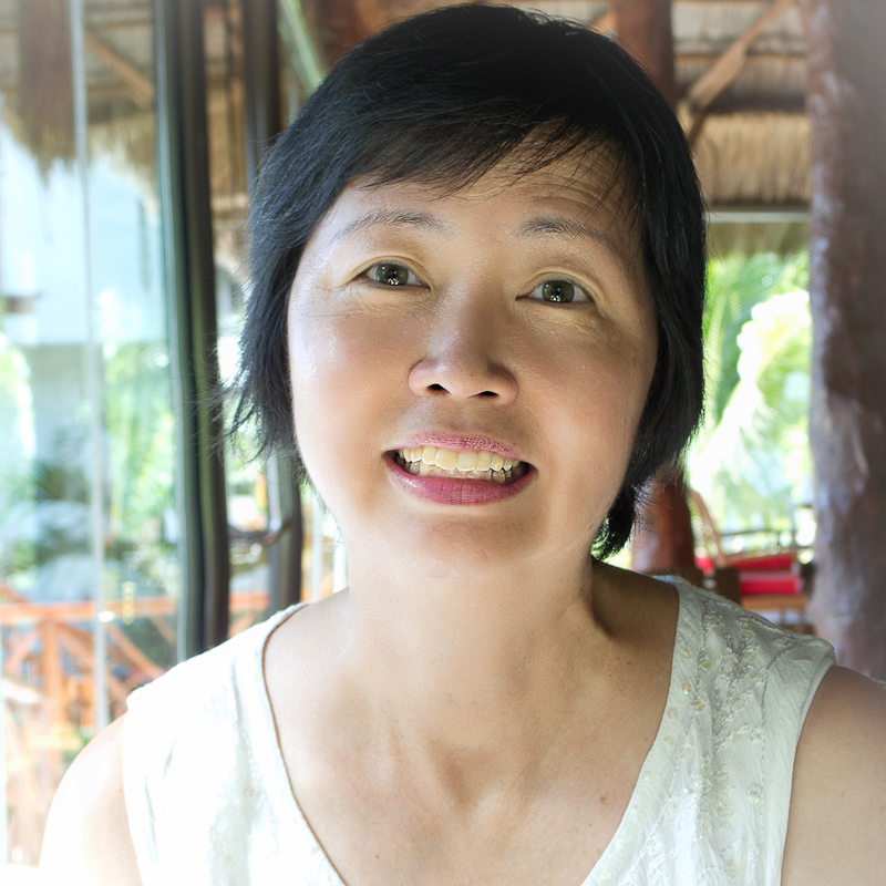 My happy wife