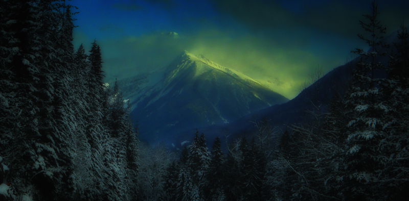 Mystic mountain, Rock Mountain, Canada