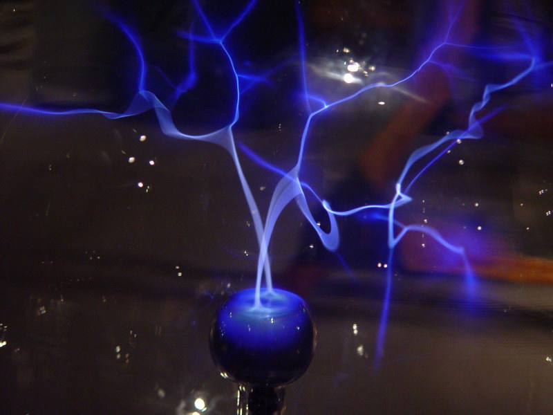 Dancing Blue Light