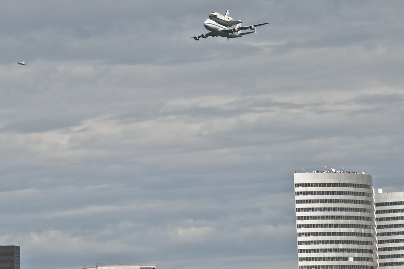 .... shuttle over Rossalyn, VA.