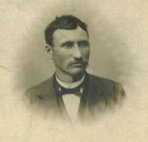 George Combe Coatney was the second of four children born to George Washington Coatney & his wife Arminda Spurgeon. On 25 May 1886 in Indiana, he married Eliza Ellen McClellen. Together this couple would have two children. This photograph was sent to me by Donald G. Coatney. He is in possession of the original.