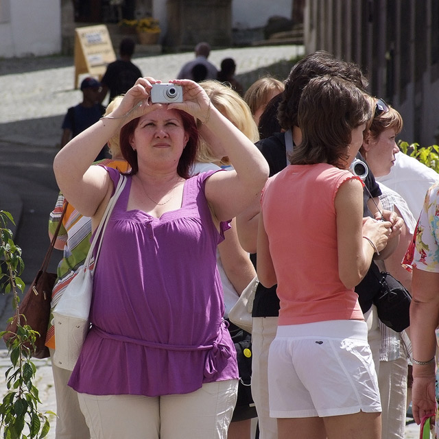 tourists