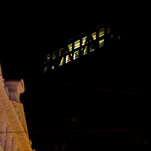 BNZ Building at Night