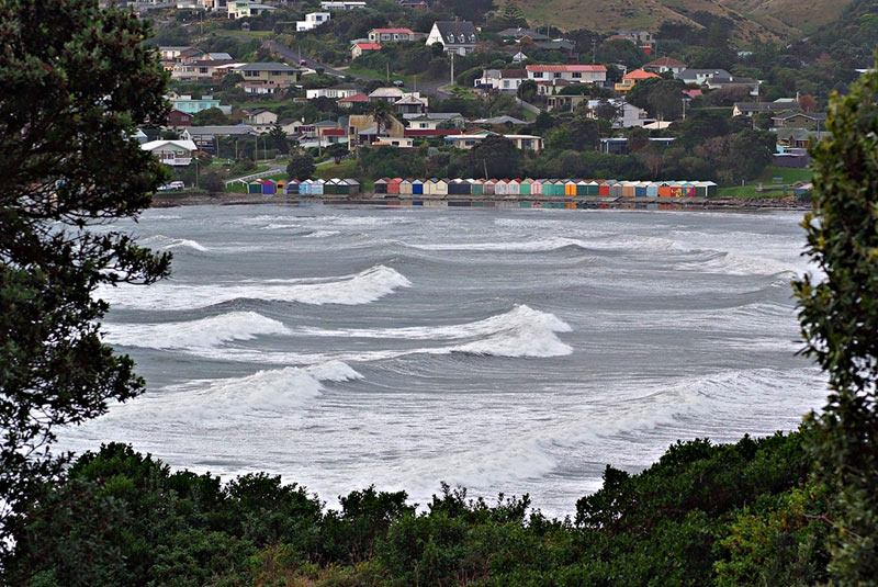 Titahi Bay on a Stormy Day