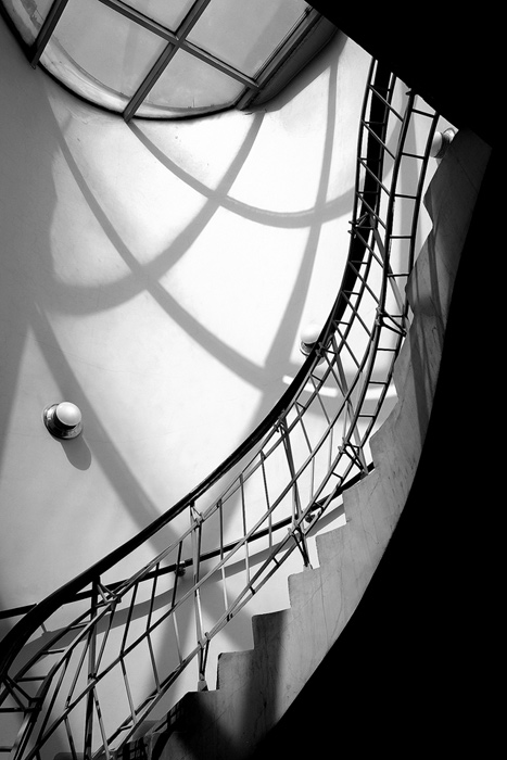 Cubist Museum Stairs