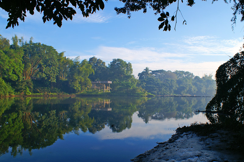 River in Karnataka, India
