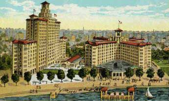 Edgewater Hotel, where Thomas Joseph and Dahlia Virgili spent their wedding night in 1945