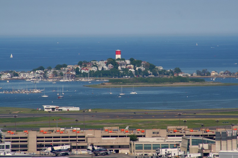 Logan Airport and Harbor, Boston