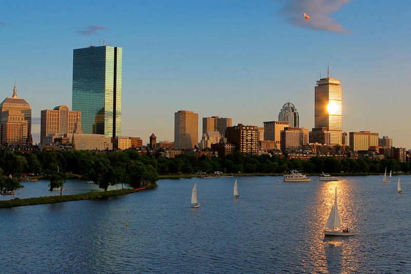 Boston Skyline, Late Afternoon II