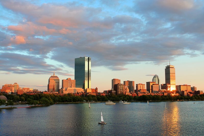 Boston Skyline, Late Afternoon IV