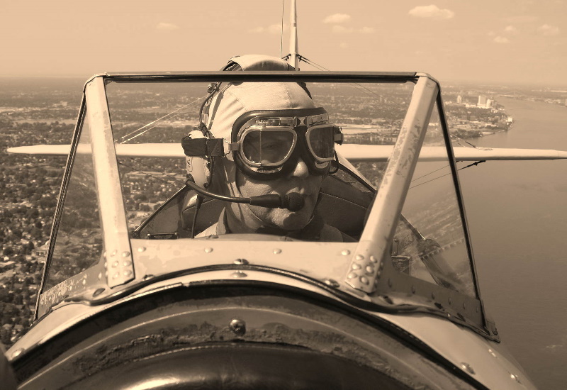 Stearman Pilot<br> by CC
