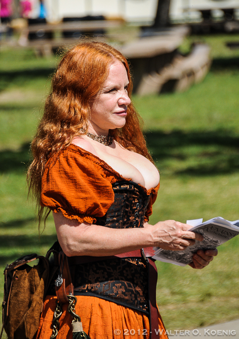 The Lady in Orange