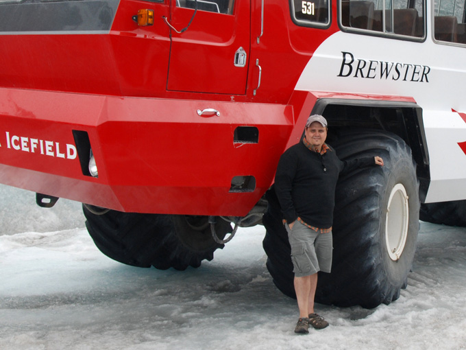 Columbia Icefield Centre - Le photographe