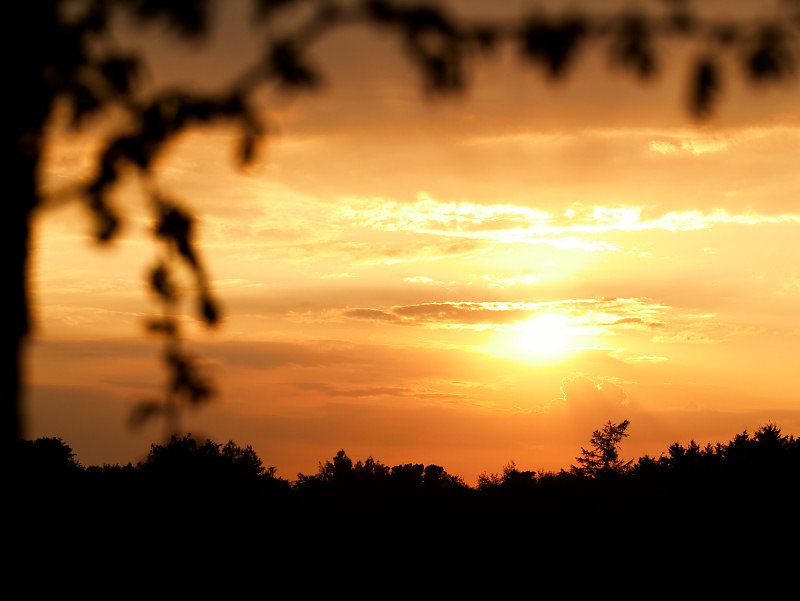 2007-08-08 Sun set orange