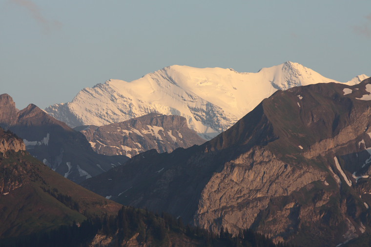 Blemlisalp (Morgenhorn 11887ft and Wyssi Frau 11975ft)