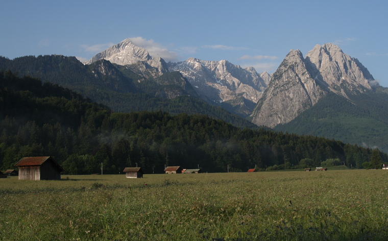 Zugspitze from Garmisch