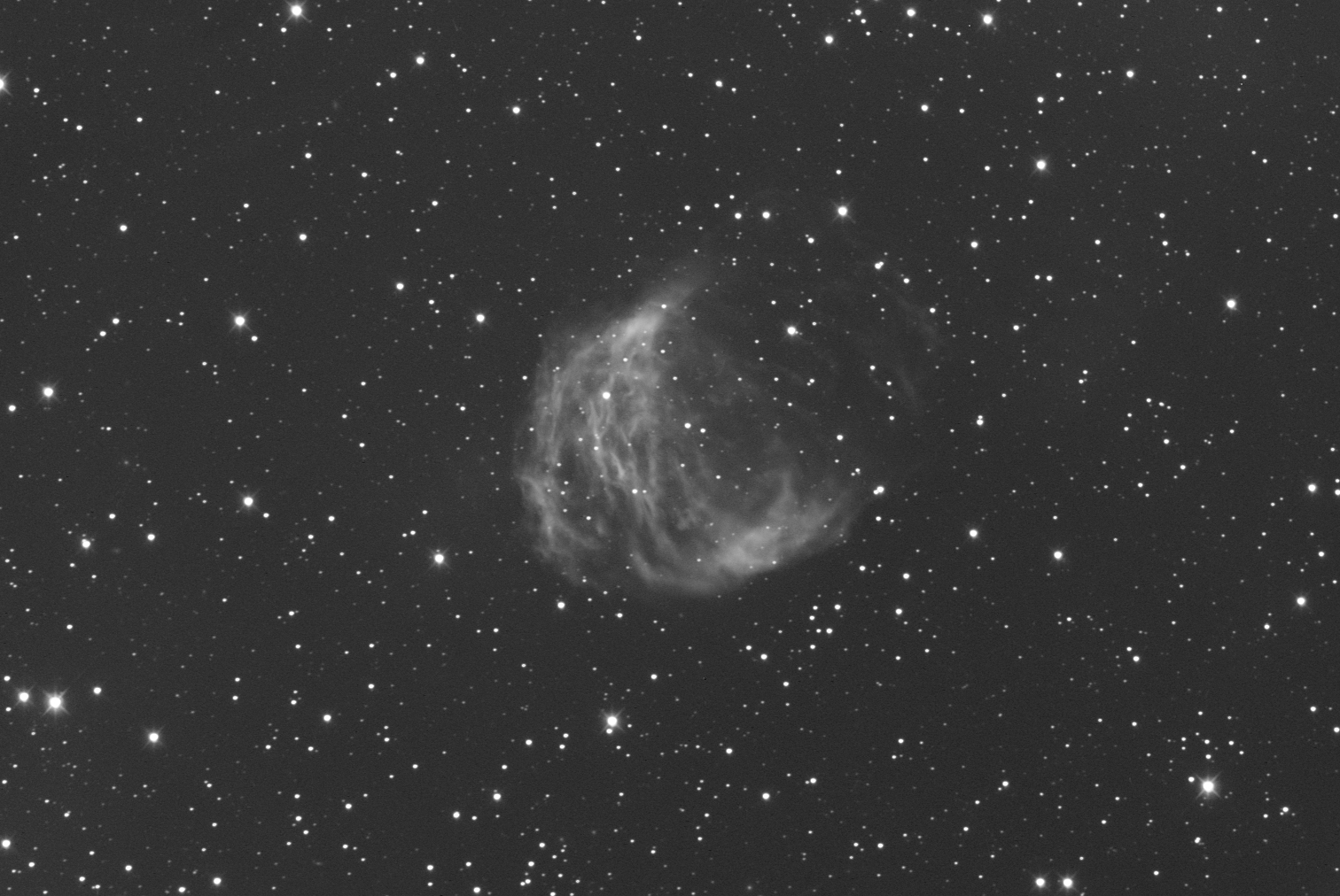 Medusa nebula en Halpha