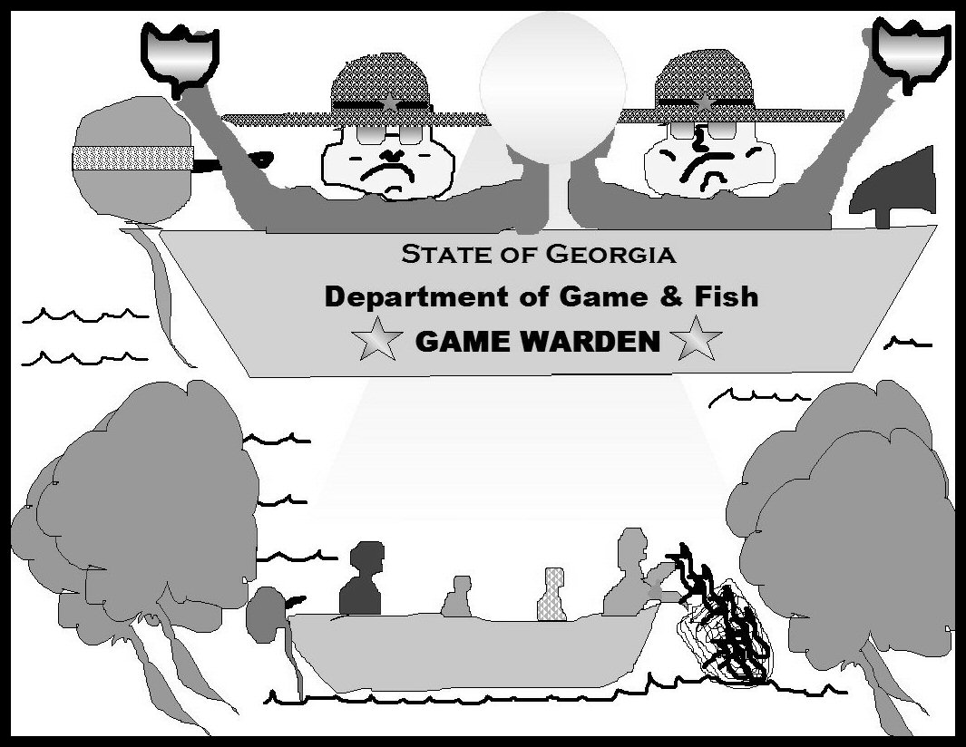 There Are Fish In The River - There Are Also Game Wardens!