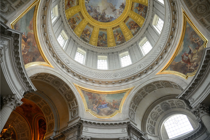 Ceiling Dome Above Napoleons Tomb