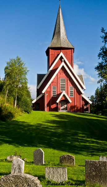 Church at Leira, Norway