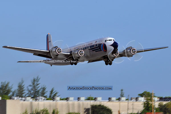 2010 - Historical Flight Foundations restored Eastern Air Lines DC-7B N836D aviation airline photo 5725 (not stock photo)