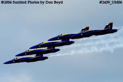 USN Blue Angels at the 2006 Pensacola Blue Angels Homecoming 60th Anniversary Air Show stock photo #2439