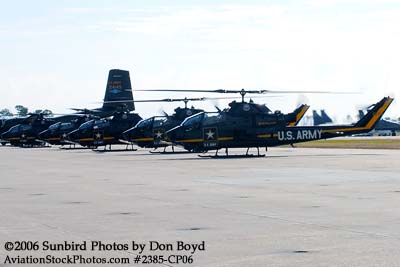 Army Aviation Heritage Foundation's Sky Soldiers Bell AH-1 Cobras air show stock photo #2385