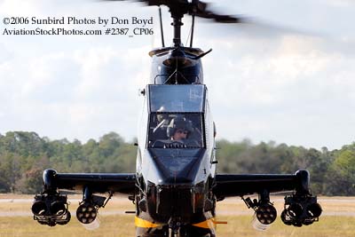 Army Aviation Heritage Foundation's Sky Soldiers Bell AH-1 Cobra air show stock photo #2387