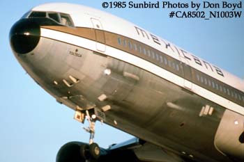 1985 - Mexicana DC10-15 N1003W Tolteca airline aviation stock photo #CA8502
