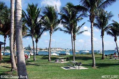 2007 - East side of Peanut Island County Park recreation stock photo #0757