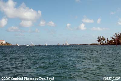 2007 - Lake Worth Inlet south of Peanut Island landscape stock photo #0857