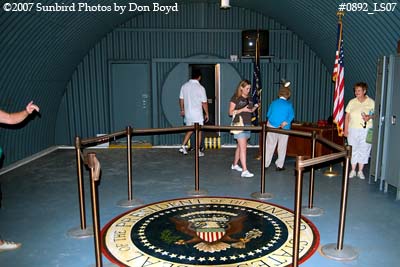 2007 - Interior of the John F. Kennedy Bomb Shelter on Peanut Island photo #0892