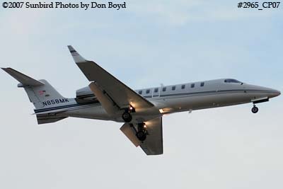 KMI Management LLC's Learjet 45 N858MK corporate aviation stock photo #2965