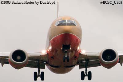 Southwest Airlines B737-3H4 aviation stock photo #4923C