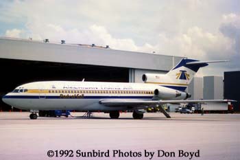 1992 - American Trans Air (ATA) B727-51 N287AT during Hurricane Andrew relief operations
