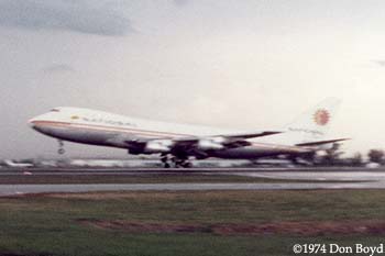 1974 - National Airlines B747-135 at Miami