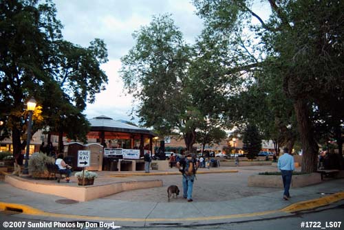 2007 - Taos Plaza in Taos, New Mexico, stock photo #1722