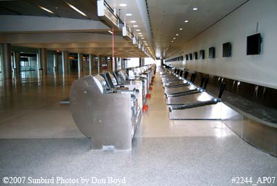 2007 - ticket counter positions at Miami International Airports new South Terminal aviation airport stock photo #2244