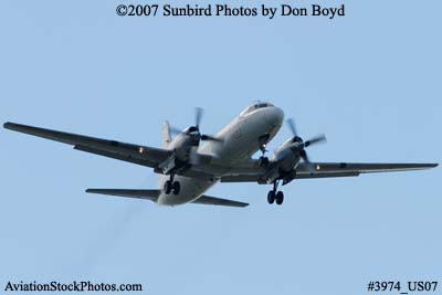 Air Tahoma Convair CV-580 N587X aviation airline stock photo #3974