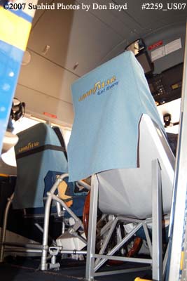 Interior of Goodyear Blimp GZ-20A N2A Spirit of Innovation aviation stock photo #2259