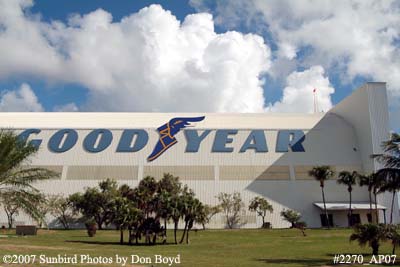 The home of Goodyear Blimp GZ-20A N2A Spirit of Innovation aviation stock photo #2270