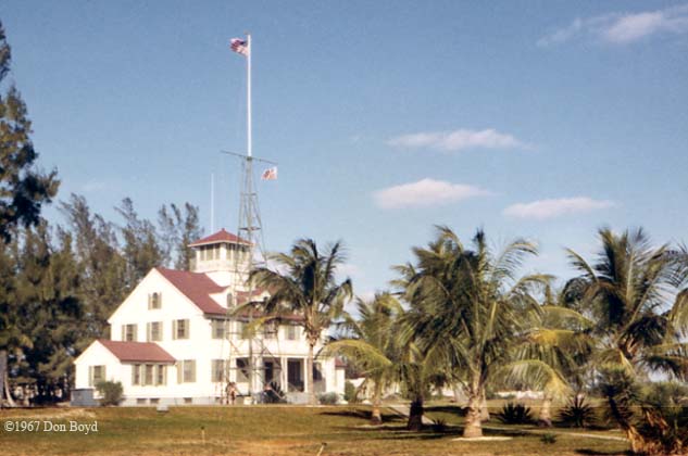 1967 - U. S. Coast Guard Station Lake Worth Inlet on Peanut Island