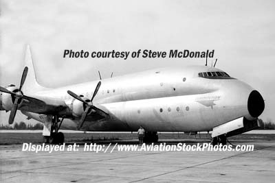 1960s - ex-USN Lockheed XR6O-1 (R6V-1) Constitution N7673C at Opa-locka Airport, Florida